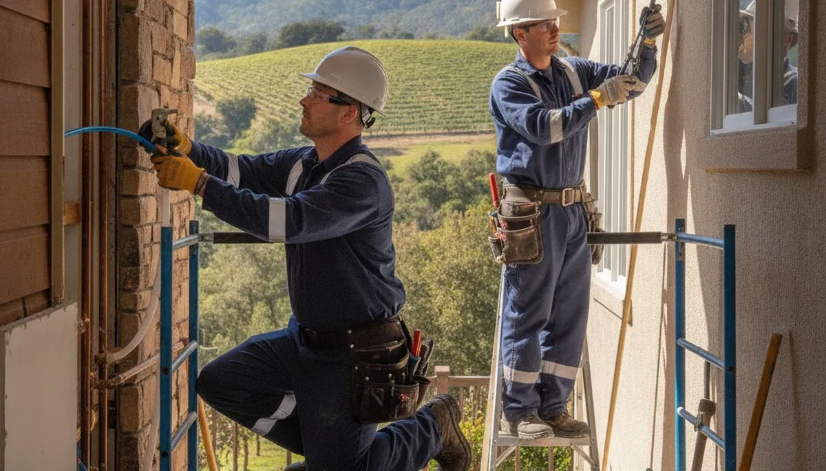 Plumbing repair technician serving Santa Rosa, CA for residential and commercial plumbing issues