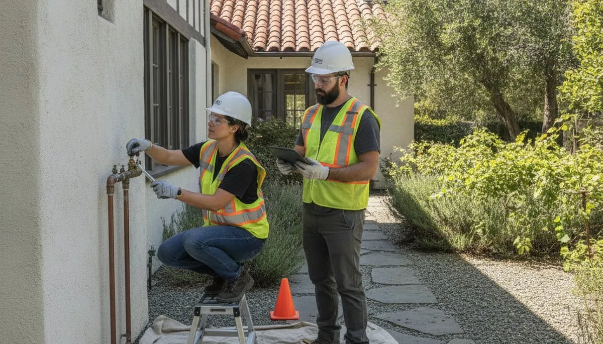 Plumbing repair service in Santa Rosa, CA for residential and commercial leaks and pipe issues