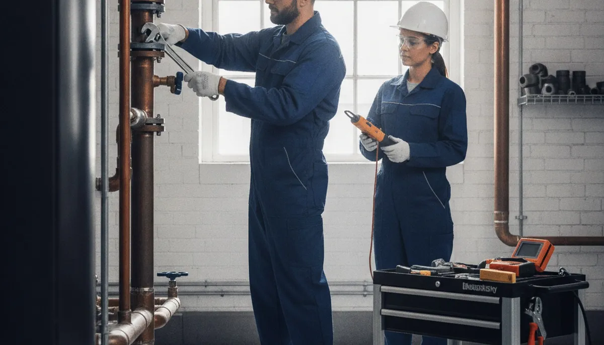 Santa Rosa, CA plumber repairing a home pipe leak for same-day plumbing service
