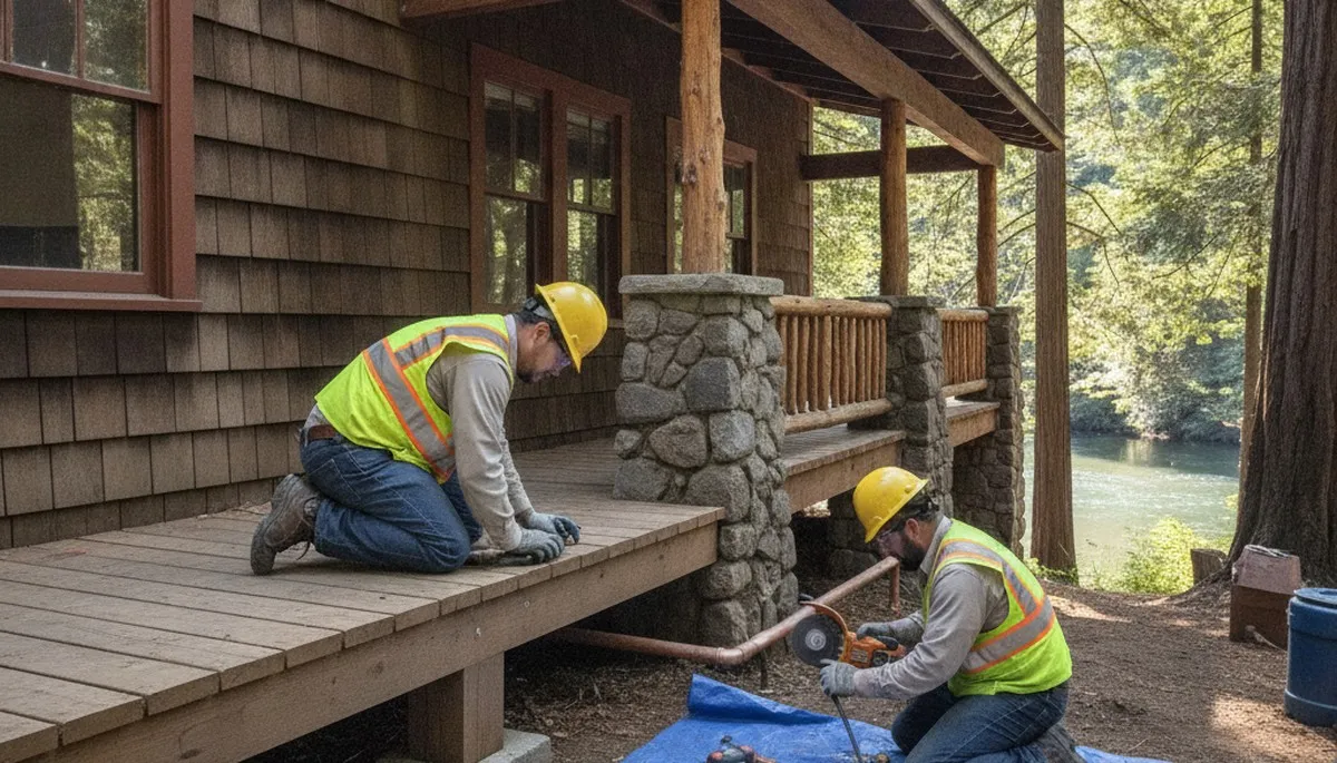 Santa Rosa, CA plumbing repair team servicing pipes, drains, and fixtures for local homes and businesses